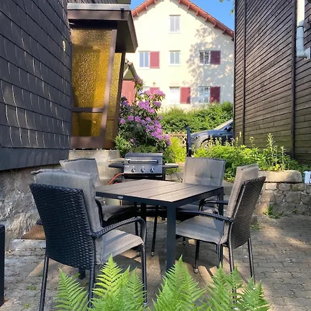 Townhouse Am Kurpark - Grosszuegiges Mit Wallbox, Retro-spielautomat & Eigenem Eingang - Ruhig, Zentral, Ideal Fuer Familien, Parkplatz Direkt Vor Der Tuer *