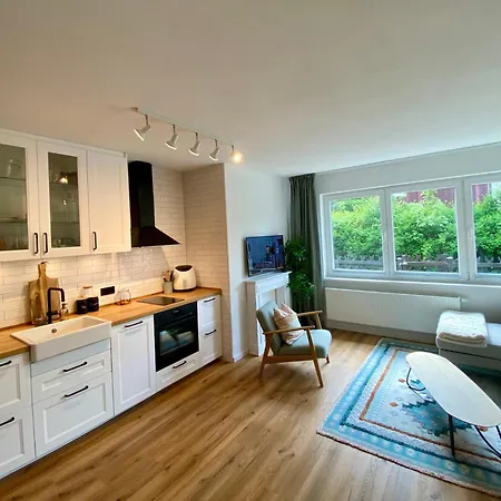 Apartment Townhouse Am Kurpark - Ferienhaus, 2 Schlafzimmer, Arcade, Wallbox, Inklusive Waesche