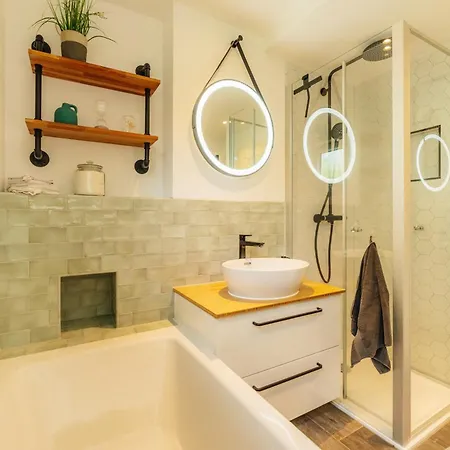Apartman Townhouse Am Kurpark - Ferienhaus, 2 Schlafzimmer, Arcade, Wallbox, Inklusive Waesche