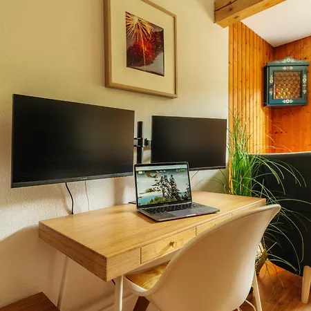 Apartman Townhouse Am Kurpark - Ferienhaus, 2 Schlafzimmer, Arcade, Wallbox, Inklusive Waesche